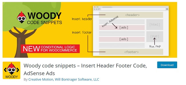 woody code snippets
