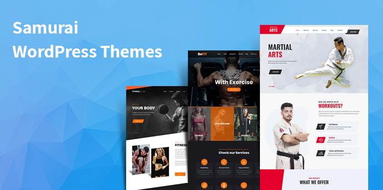 17 Samurai WordPress Themes For Karate And Fitness Clubs