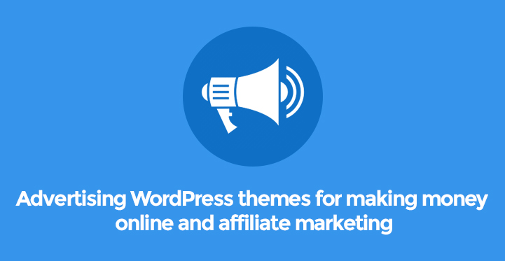 advertising WordPress themes