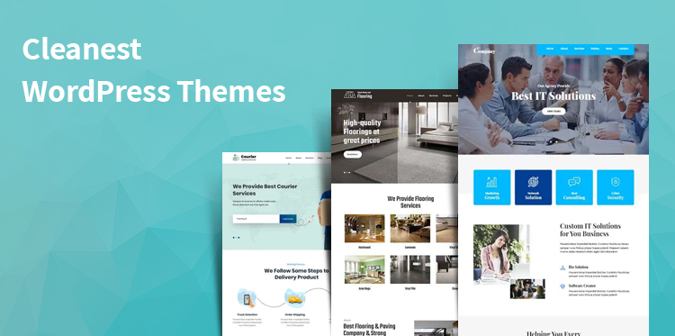 17 Cleanest WordPress Themes to Clean Minimal Websites