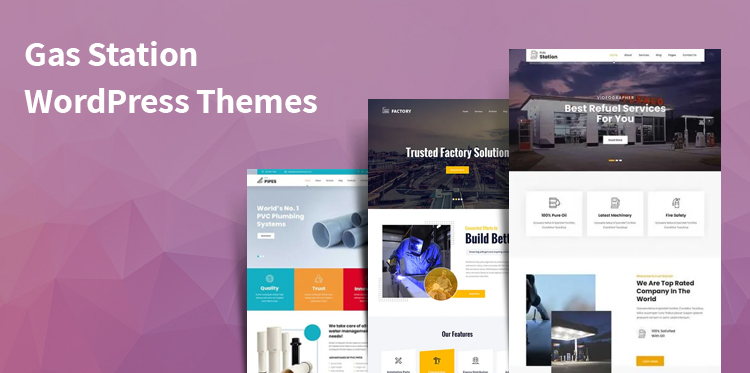 Gas Station WordPress Themes