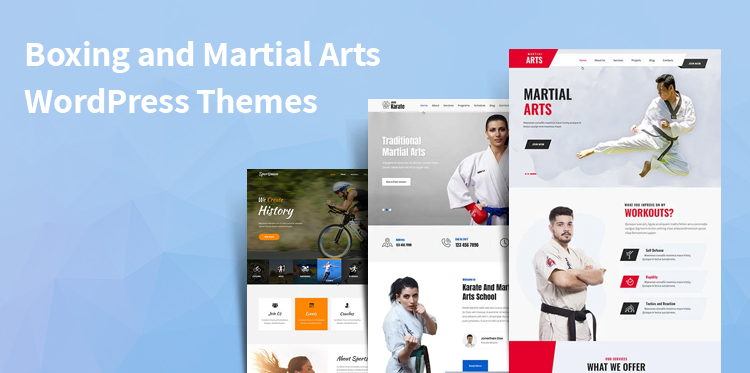 MMA WordPress Themes for Boxing and Martial Arts Clubs