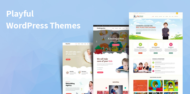 playful WordPress themes