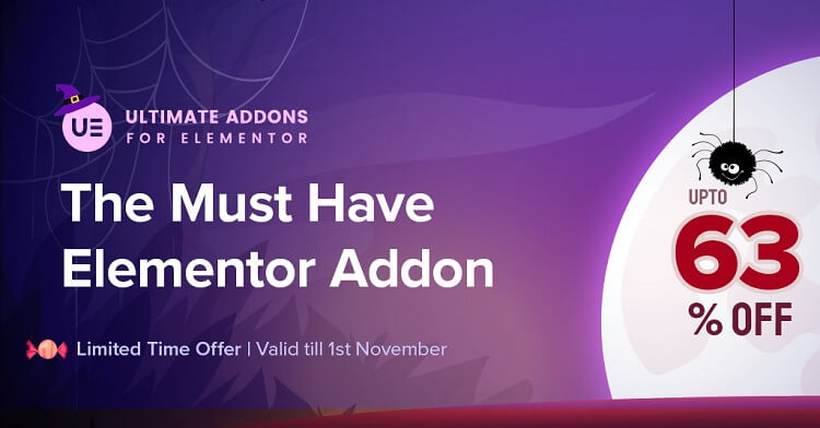 UAE Halloween Sale Banner