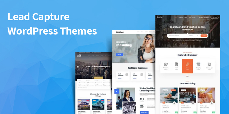 14 Create Attractive Website with Best Lead Capture WordPress Themes