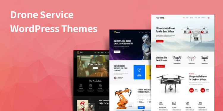 Drone Service WordPress Themes