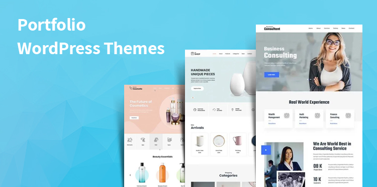 19 Most Popular Simple Portfolio WordPress Themes