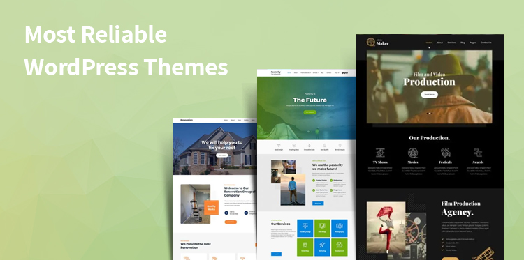 most reliable wordpress themes