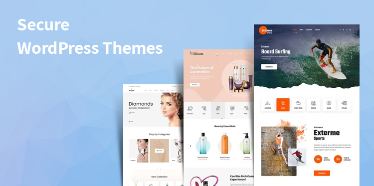 secure WordPress themes