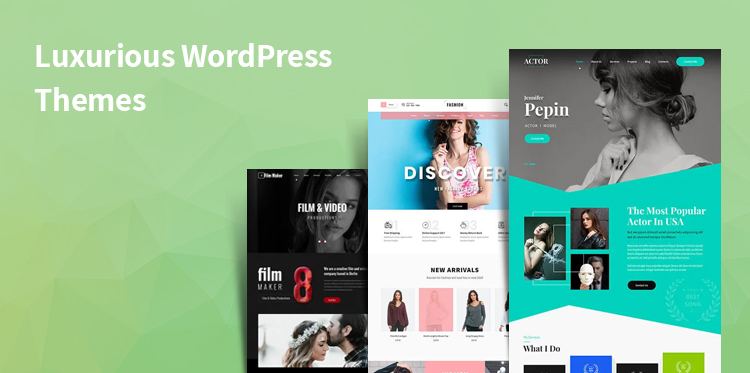 13 Luxurious WordPress Themes for Fancy and Fashional Sites