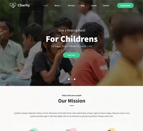 GB Charity - NGO WordPress Theme