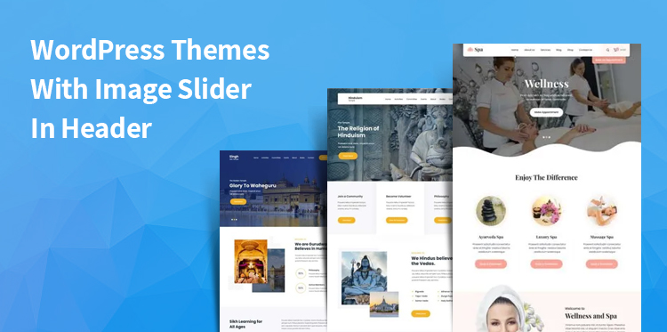 16 WordPress Themes With Image Slider In Header