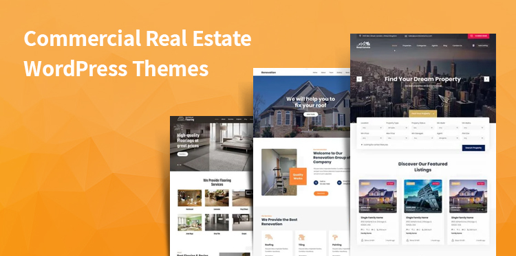 12 Commercial Real Estate WordPress Themes for Realtors