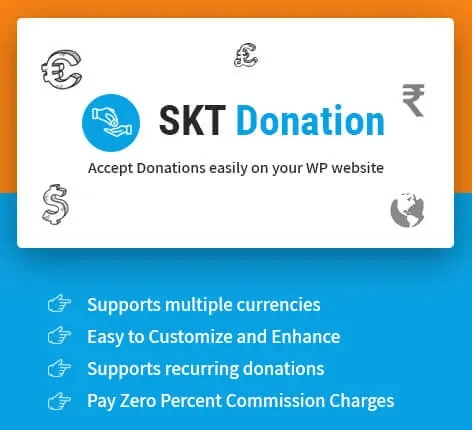 SKT Donation - Free Fundraising WordPress Plugin