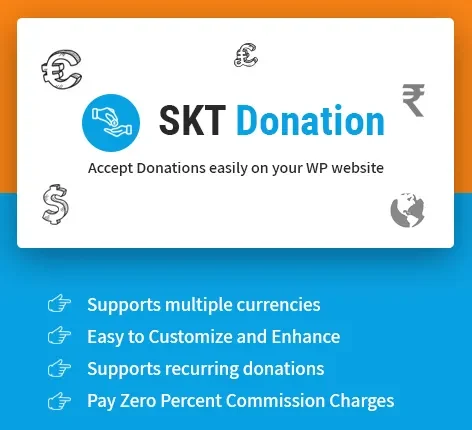 SKT Donation Pro - WordPress Donation Plugin