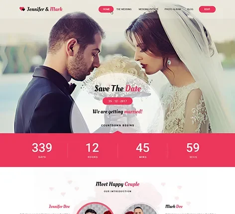 Wedding Rituals - wedding agency WordPress theme