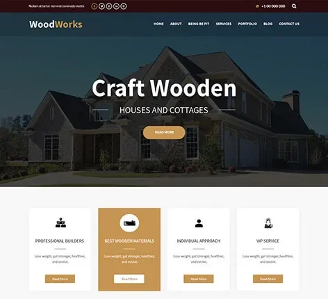WoodWorks - Furniture WordPress Theme for Interior Stores and Online Shops