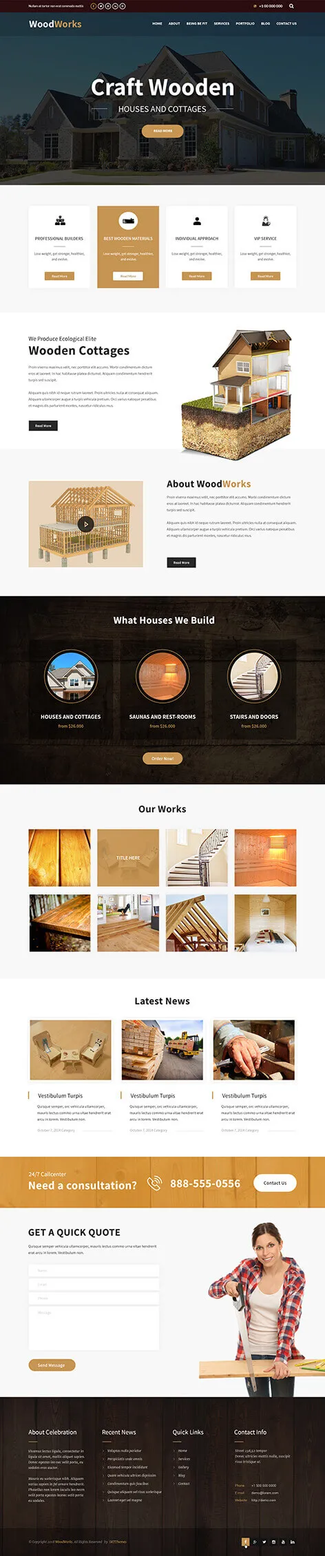 furniture WordPress theme