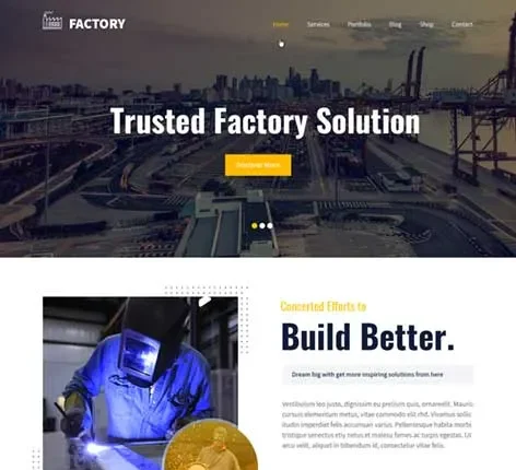 Factory Pro - Modern Business WordPress theme
