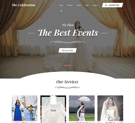 Banquet Hall Pro - Banquet Hall WordPress theme