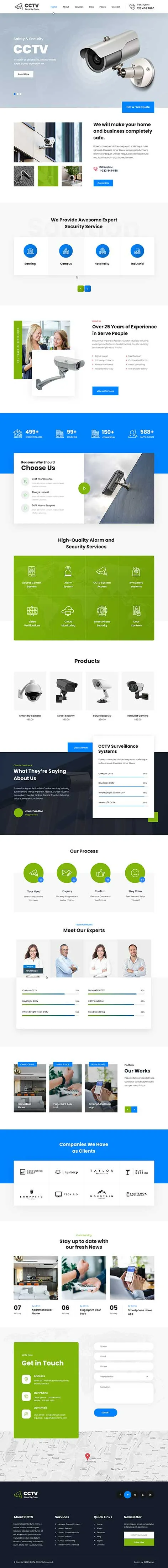 CCTV WordPress theme