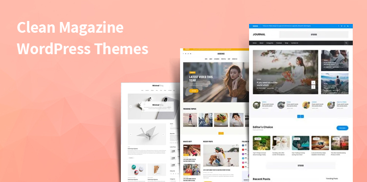 15 Clean Magazine WordPress Themes for News and Blogs