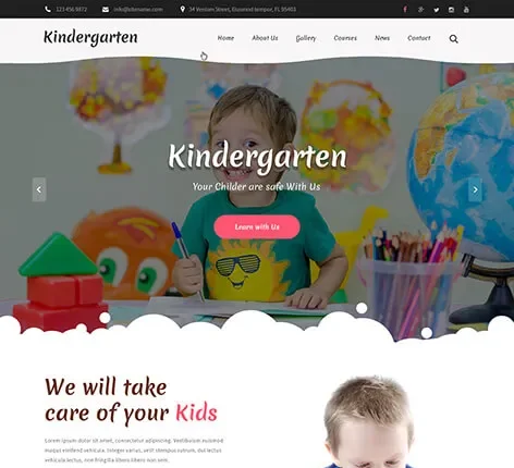 Kindergarten - Elementary School WordPress Theme