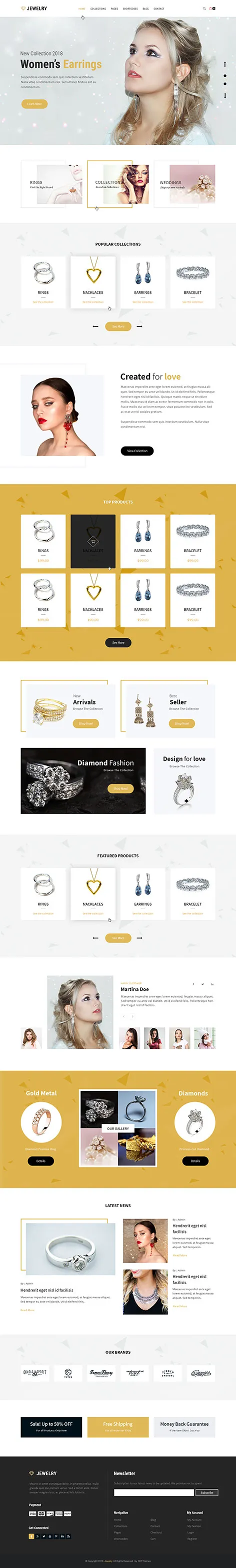 Jewellery - Jewellery Shop WordPress theme