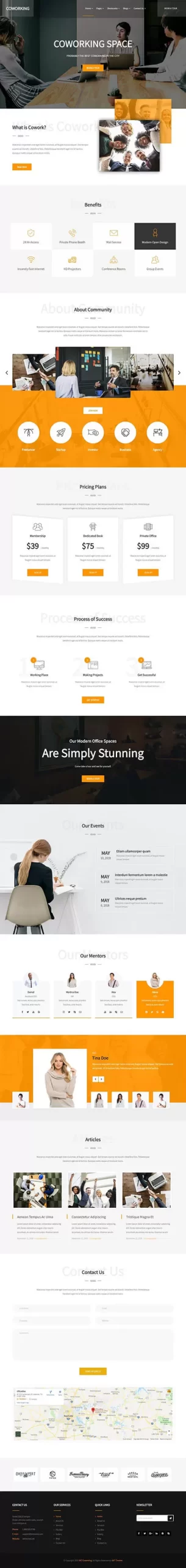 office WordPress theme