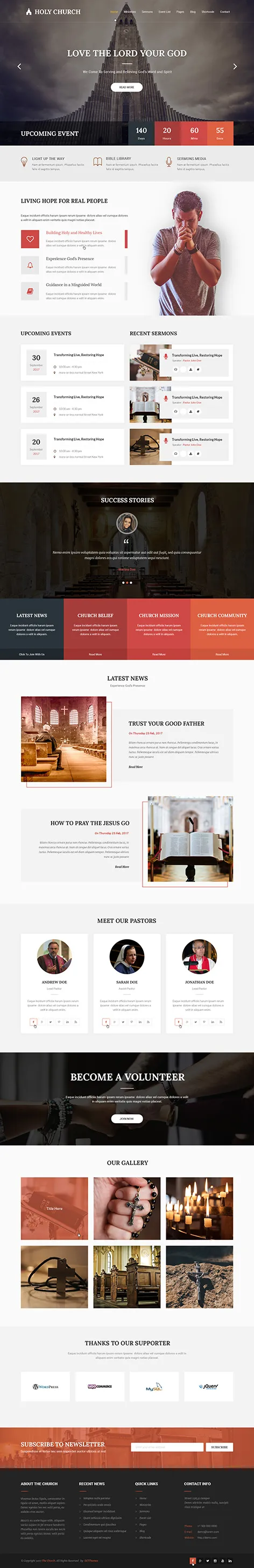 spiritual WordPress theme