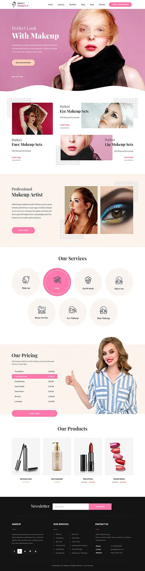 beauty WordPress theme