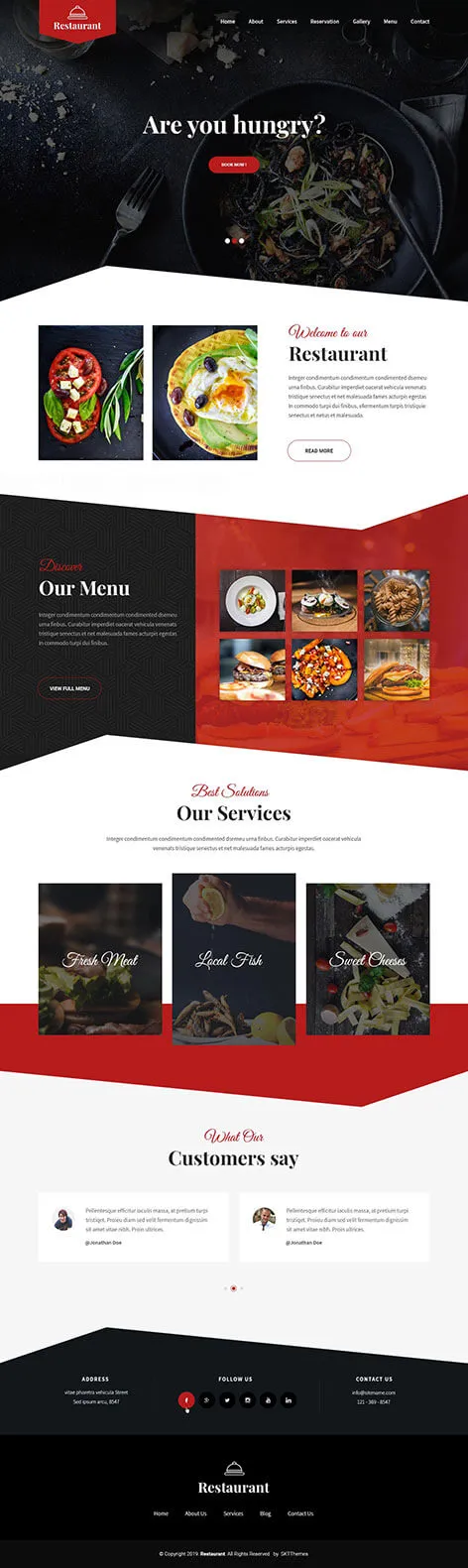 foodie WordPress theme