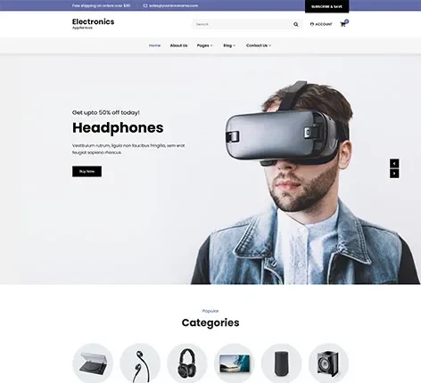 SKT Appliances Pro - Home Appliances WordPress theme