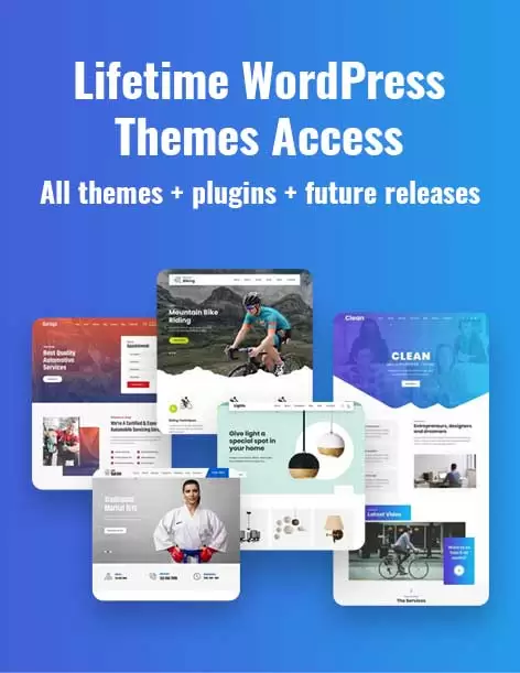 lifetime access WordPress themes