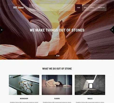 Stone Lite - Simple WordPress theme free
