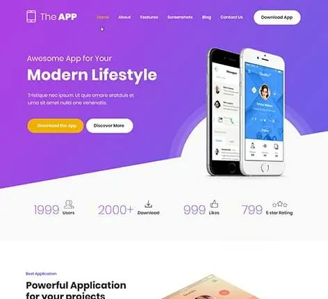 The App PRO - App WordPress Theme