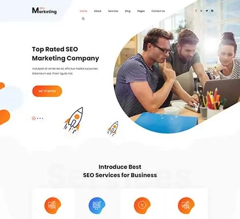 Digital Agency WordPress theme