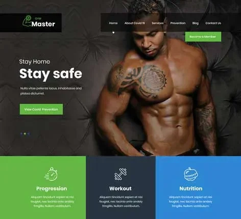 Gym Master - Gym WordPress Theme