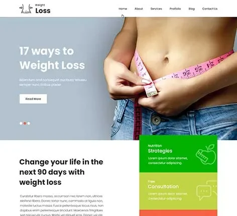 Fitt - Health WordPress theme