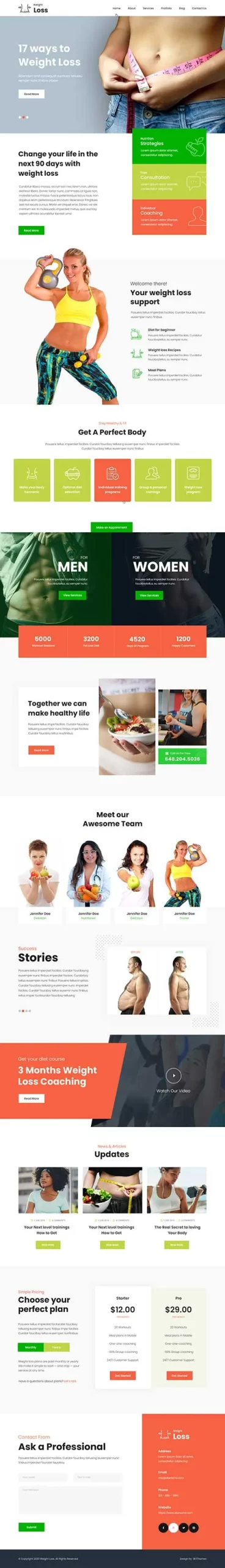 Health WordPress theme