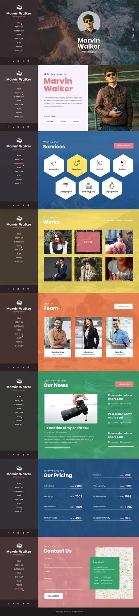 speaker WordPress theme