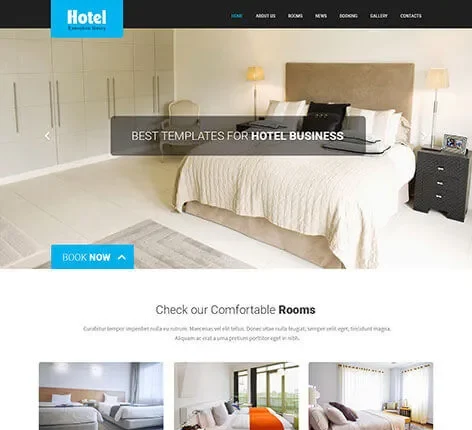 Stay Here - Hotel WordPress Theme