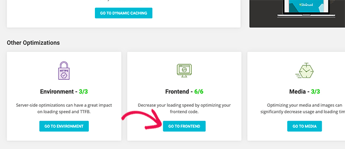 sg frontend optimizations