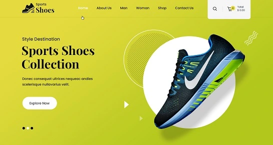 Shoes Store WordPress Theme
