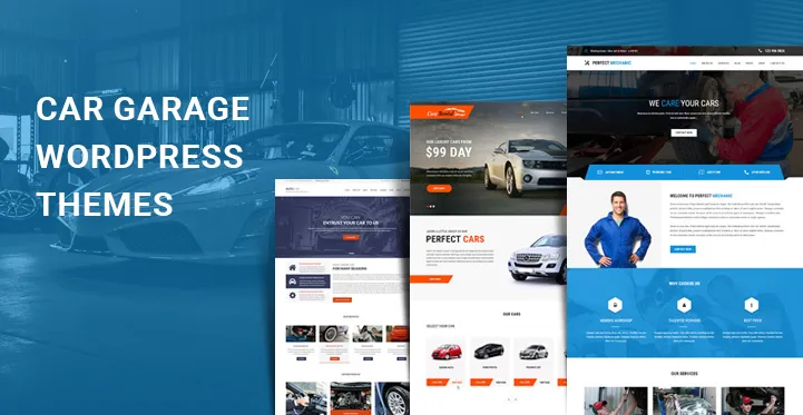 11 Car Garage WordPress Themes for Garage and Workshop Websites