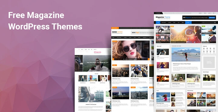 15 Free WordPress Magazine Themes Download Professional with Slider