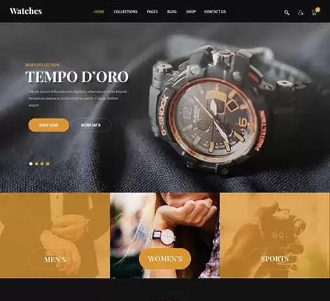 Luxury Watch - Luxury WordPress theme