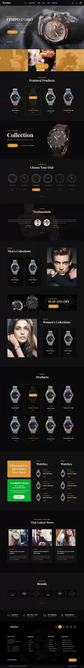 luxury WordPress theme