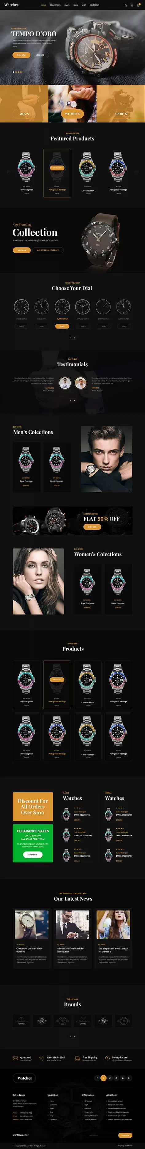 luxury WordPress theme