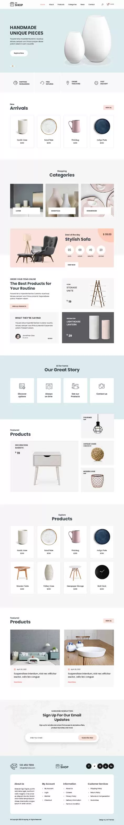 GB Shopping - Online Store WordPress Theme